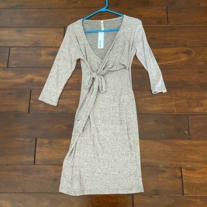 Pink Blush Maternity Dress